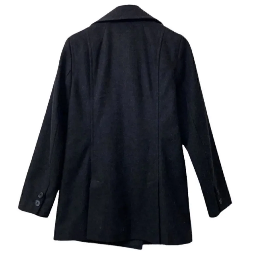 J.Crew Gray Peacoat(Size Small)